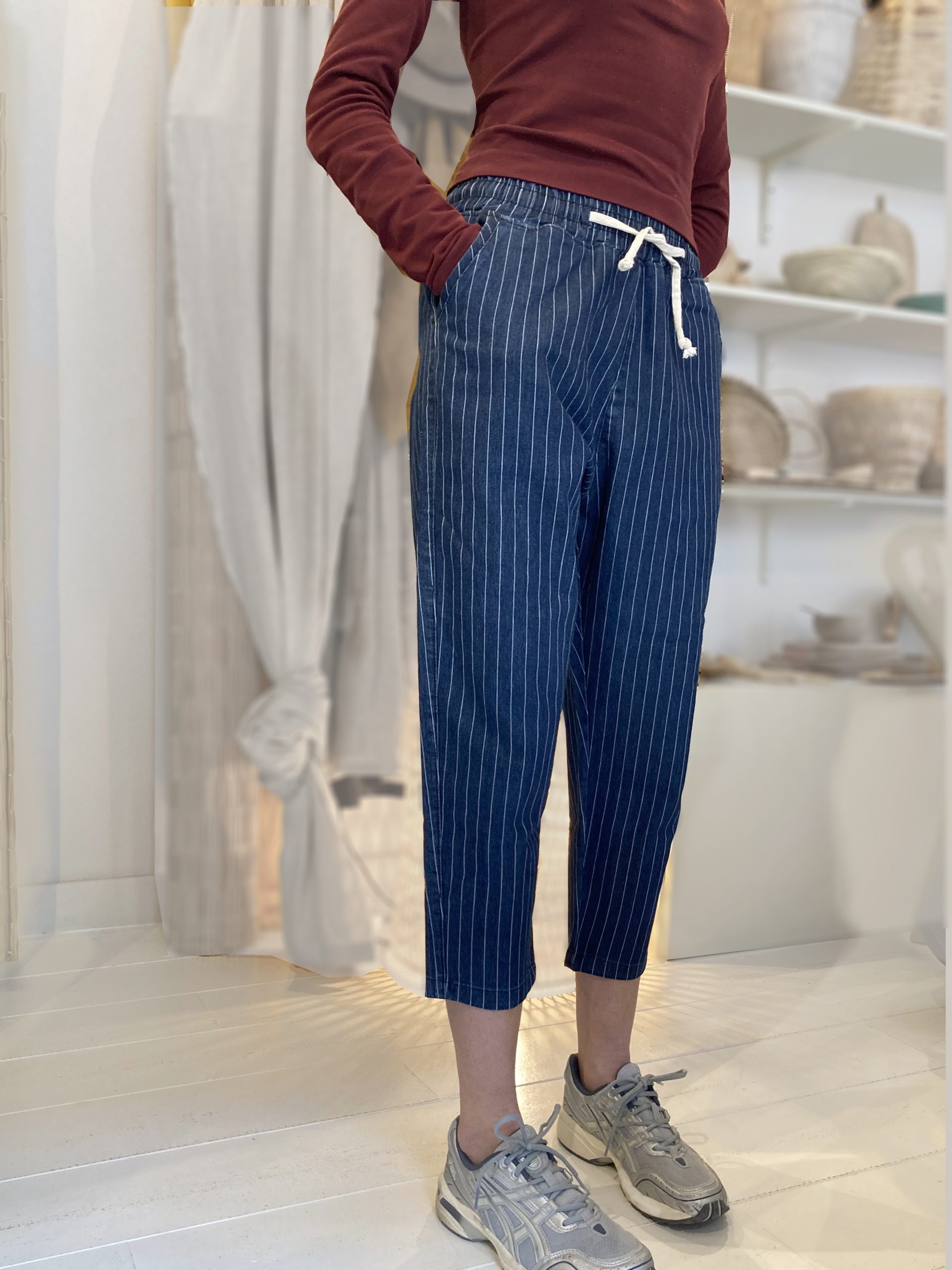 Denim pants 3/4 - Image 2