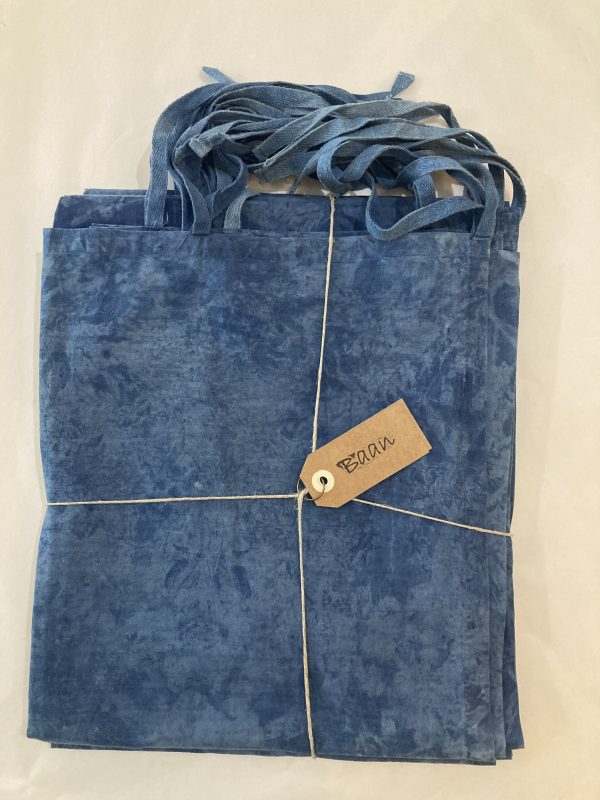rideaux en coton bio et teinture indigo