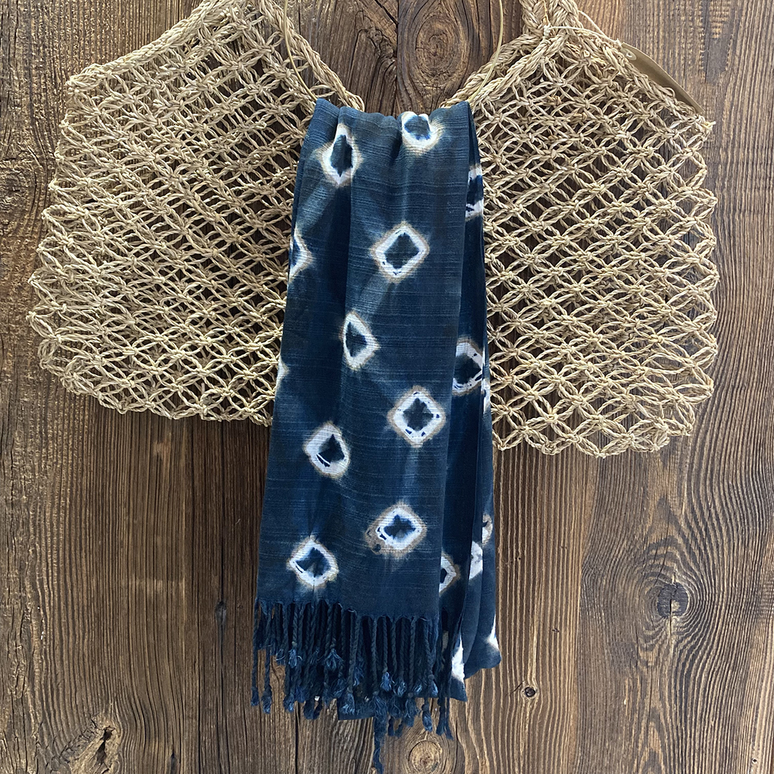 Echarpe SHIBORI